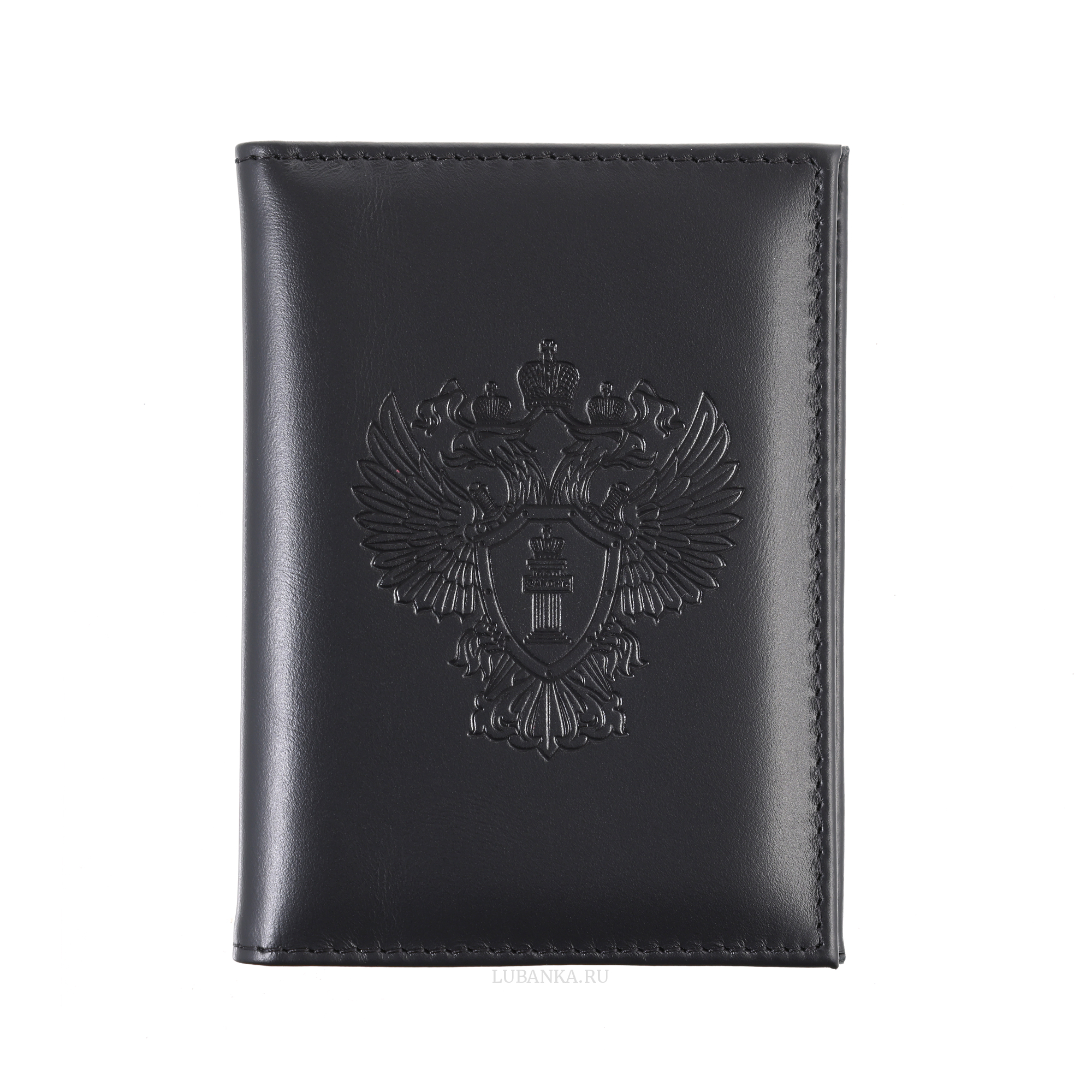 Обложка для автодокументов Прокуратура с картхолдером черная