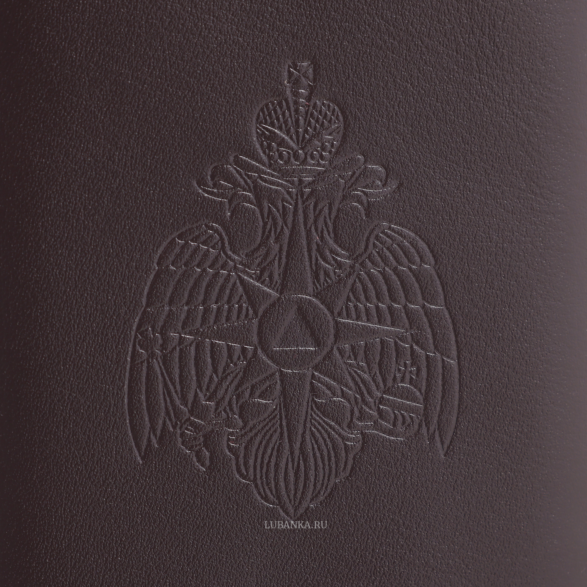 Обложка для автодокументов МЧС с картхолдером бордовая