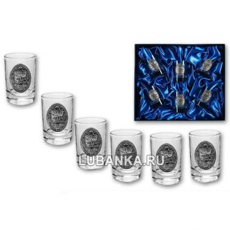 Стопки для водки «С Лёгким Паром!»