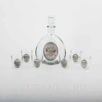 Набор для водки «Россия Вместе Мы Сила»