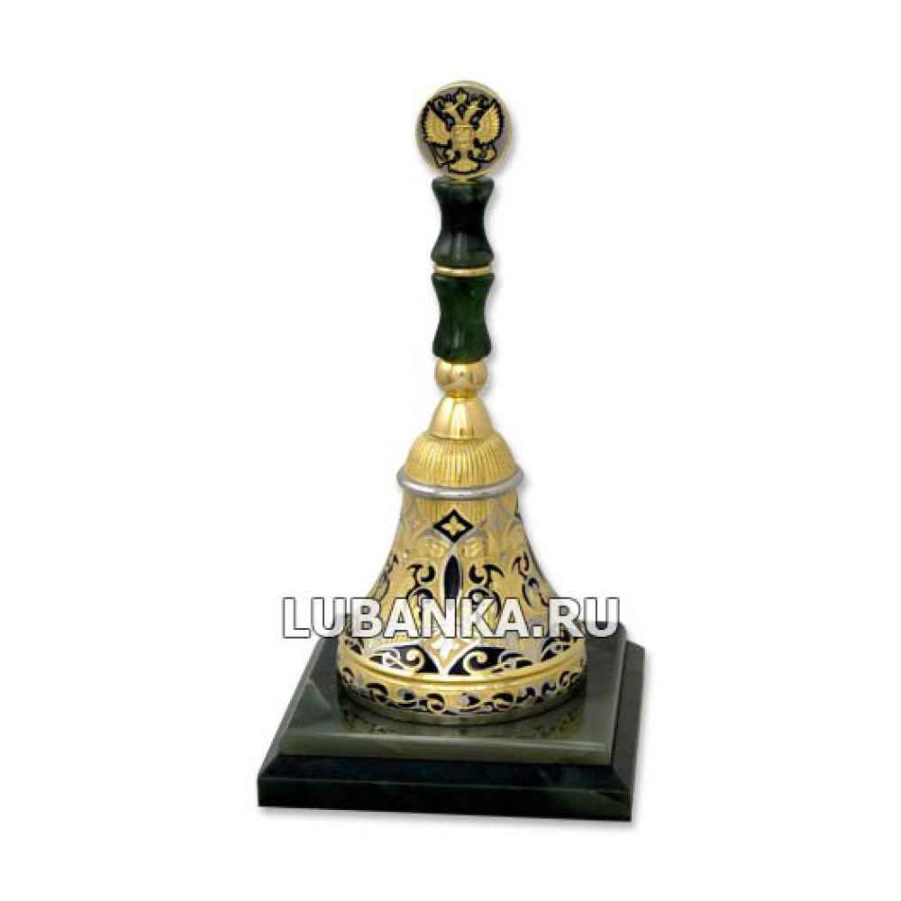 Колокольчик «Россия», на камне