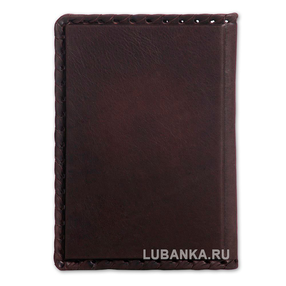 Обложка для паспорта «Прокуратура», бордовая
