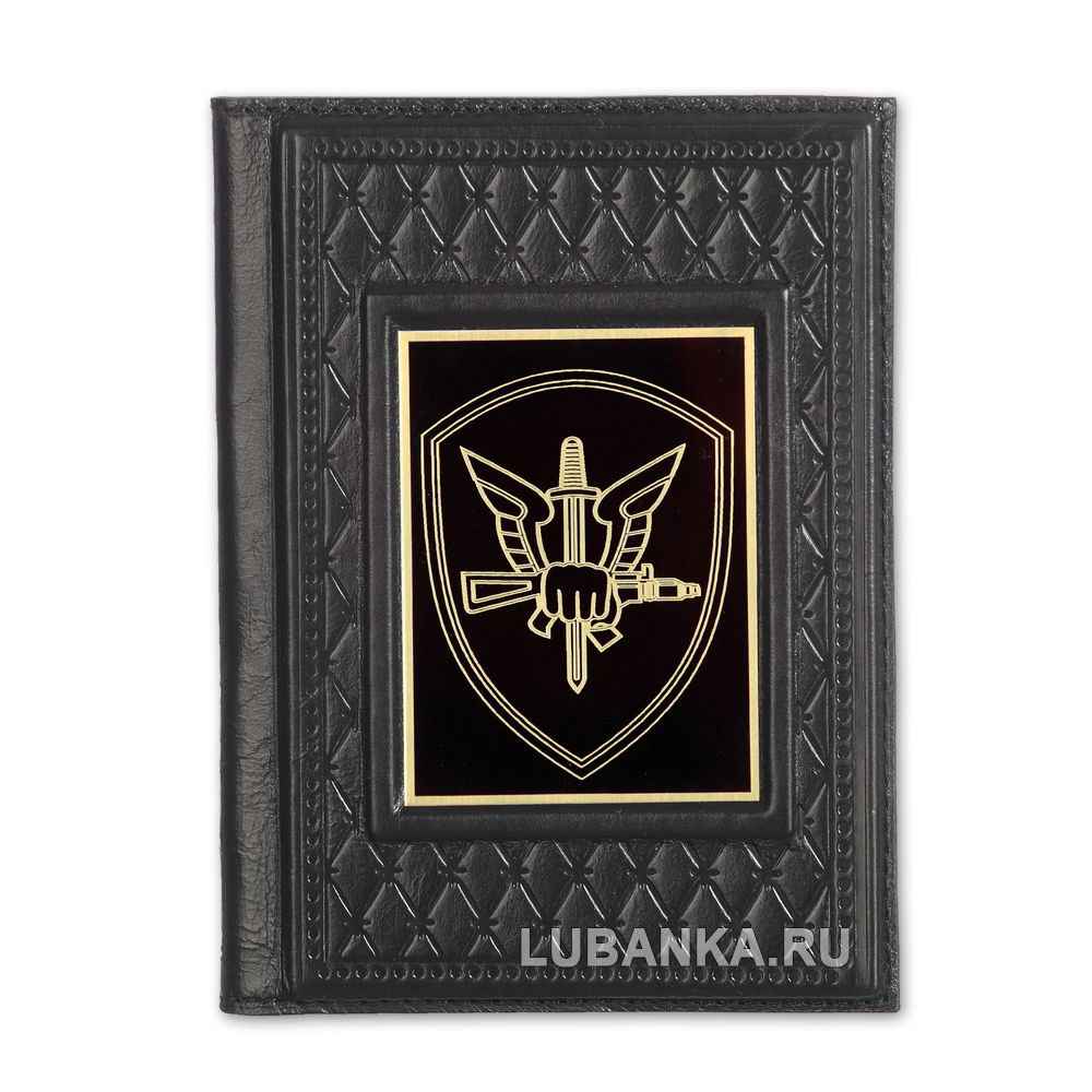 Обложка для паспорта «ОМОН», чёрная