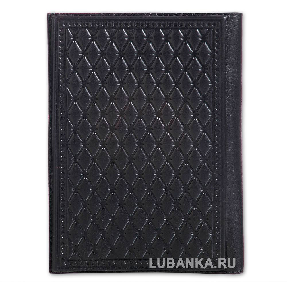 Обложка для паспорта «ОМОН», чёрная