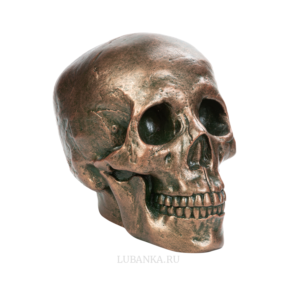 Статуэтка для интерьера «Череп человека»