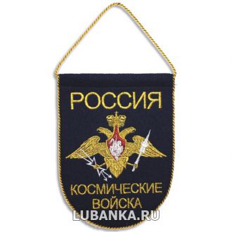 Вымпел «Космические Войска» малый
