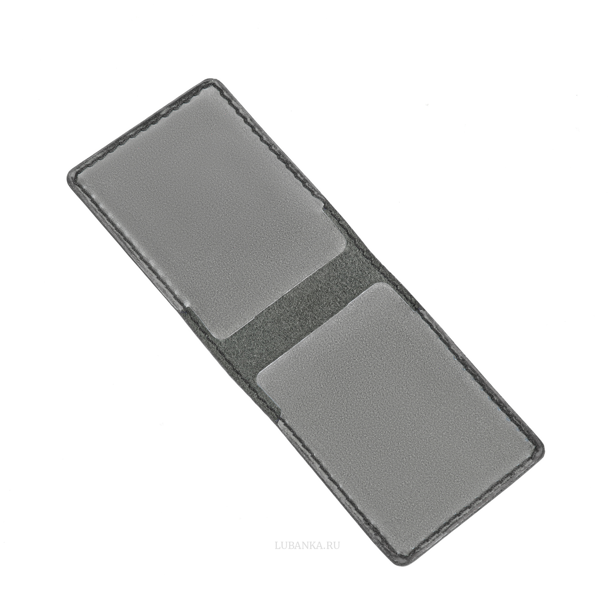 Обложка для удостоверения Герб России черная