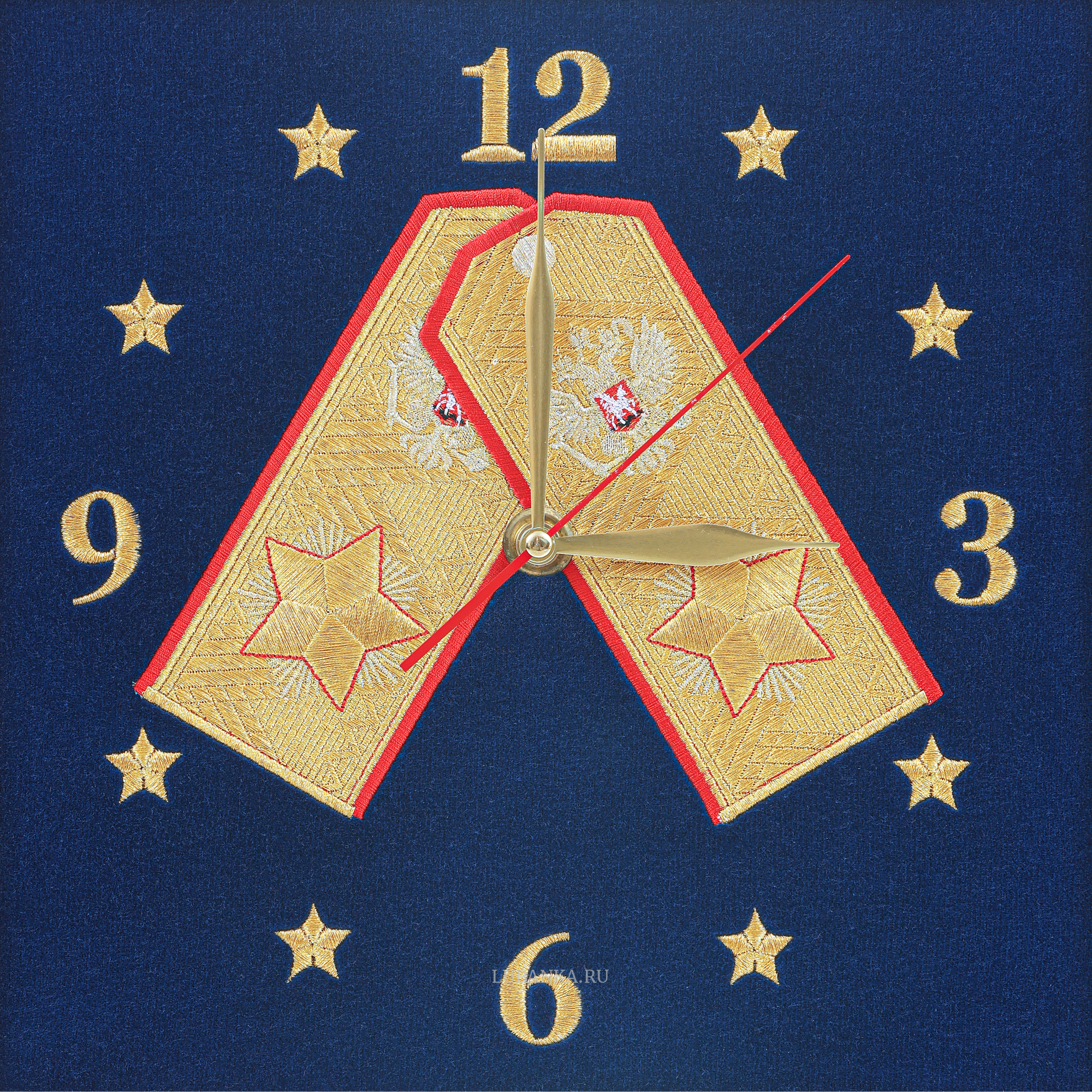 Часы настенные Погоны маршала