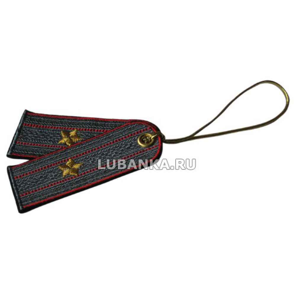 Брелок вышитый «Погон майора», полиция
