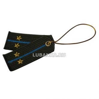 Брелок вышитый Погон лейтенанта ВДВ