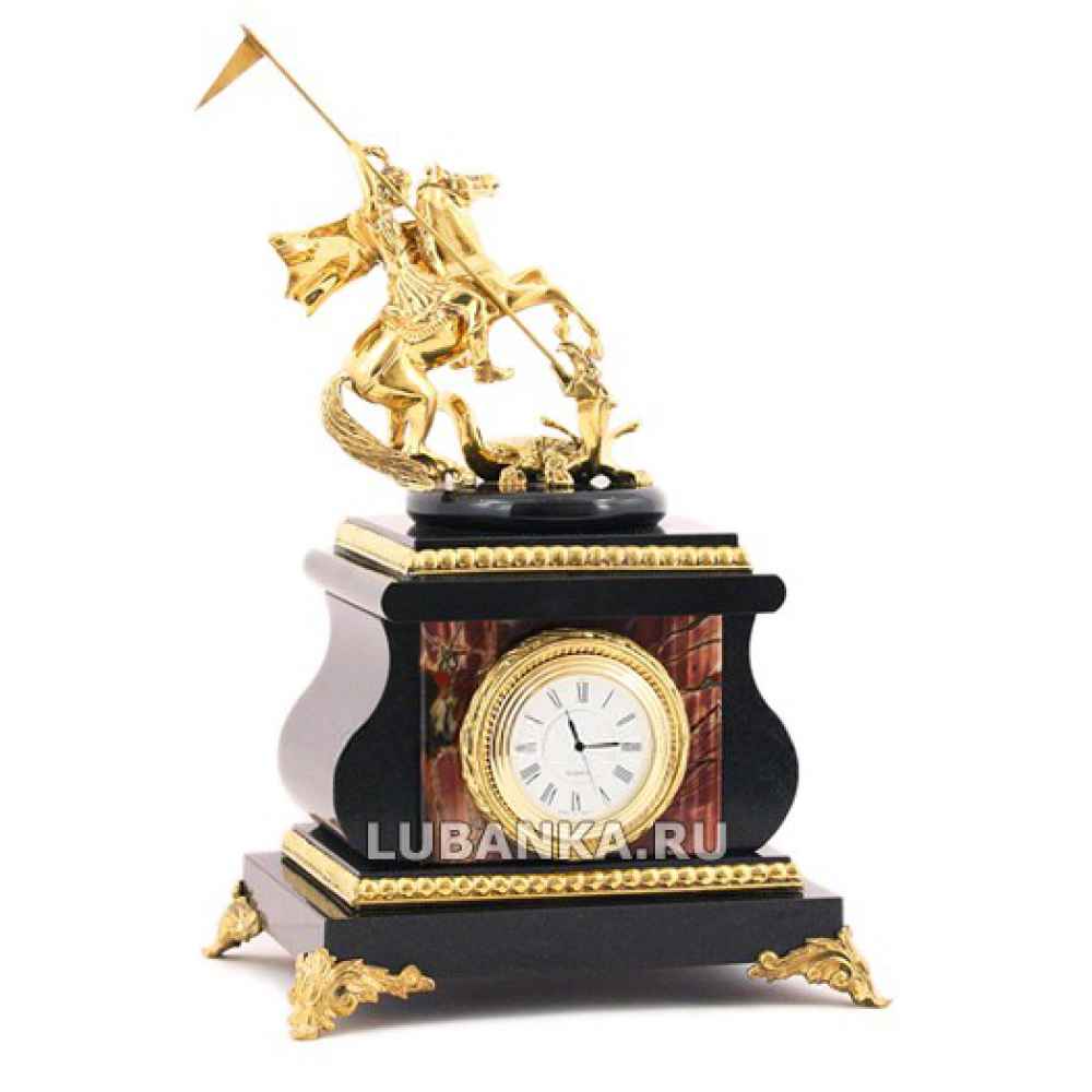 Часы настольные «Георгий Победоносец»