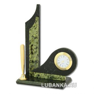 Настольный набор для руководителя «Стелла» из камня